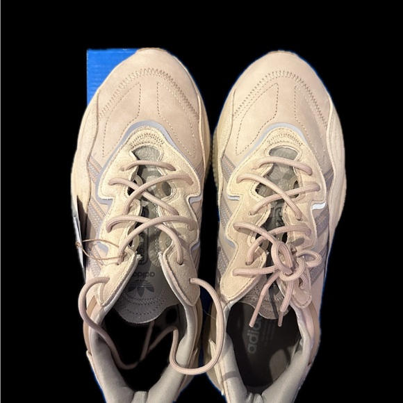 Tan Adidas Ozweego Running Sneakers - Picture 2 of 4